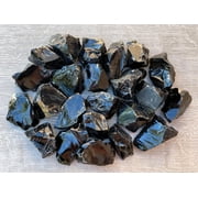 WHOLESALE Raw Black Obsidian, Natural Black Obsidian Stone, Natural Rough Black Obsidian, Black Obsidian Rough, Black Obsidian Healing Crystal (Black Obsidian, 3 pounds)