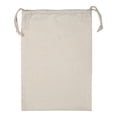 thumbnail image 2 of OTVIAP Household Plain Cotton Drawstring Storage Laundry Sack Stuff Bag for Travel Home Use, Cotton Stuff Bags, Cotton Storage Bag, 2 of 2