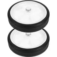 thumbnail image 3 of Shisuyan High-Efficiency Compression Wheels Black 2Pcs 5.82X5.82X1.18In, 3 of 9