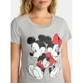 thumbnail image 4 of Mickey Mouse Unisex Graphic Cotton Tee with Short Sleeves, Sizes S-XXL, 4 of 5