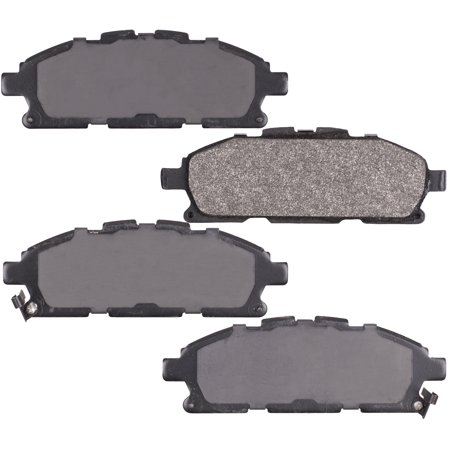 Gridiron Brakes Ceramic Front Brake Pad Set Driver and Passenger Side