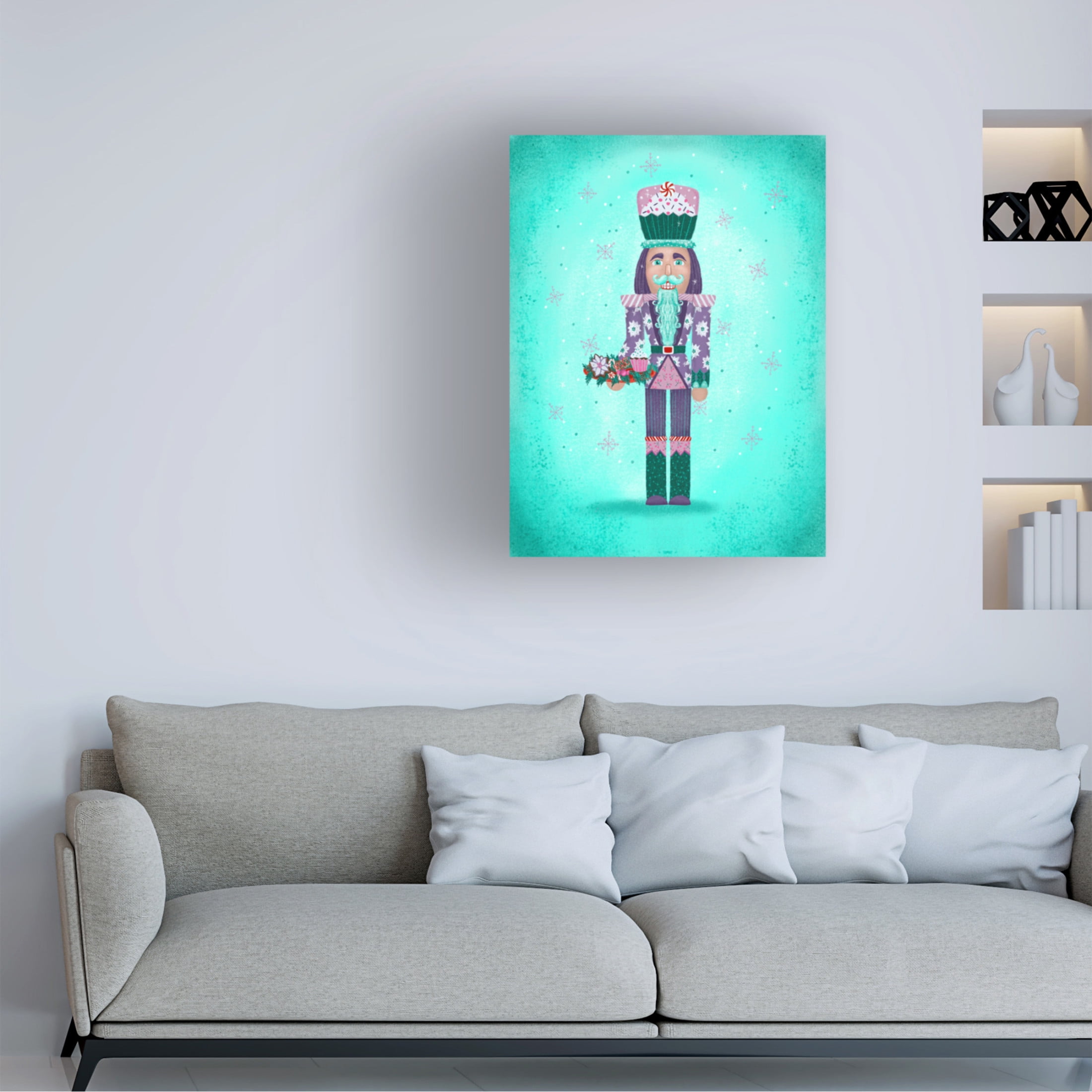 Canvas Wall Art - Christine Rotolo 'Holiday Treats 4' Wall Art for Living Room, Bedroom, or Office Décor by Trademark Fine Art - 18 x 24 Inches