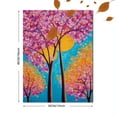 thumbnail image 3 of Vibrant Impressionist Tree Blossom Canvas Print, Living Room Bedroom Office Kitchen Hallway Wall Decor, 3 of 8