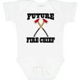thumbnail image 3 of Inktastic Future Fire Chief Firefighter Boys or Girls Baby Bodysuit, 3 of 5
