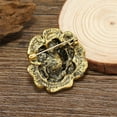thumbnail image 5 of Rhinestone Camellia Flower Brooch Pin for Women Men Fashion Crystal Shell Pearl Blossom Brooch Lapel Pins Elegant Dress Accessories Jewelry Wedding Anniversary Boutonniere Corsage, 5 of 11