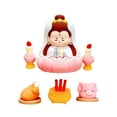 thumbnail image 4 of Adornos de Figuritas Chinas para Salpicadero de Coche, Esculturas Feng Shui, Juego de Estatuas de Dioses Chinos para Escritorio, Oficina Y Hogar., 4 of 9