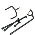 thumbnail image 2 of 1 unid stand tipo guitarra plegable marco de guitarra plegable soporte de pantalla (negro), 2 of 5