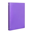thumbnail image 1 of 4 Holes Round Ring View Plastic Cover Refillable Notebook Journal File Folder Loose Sheet Protector/Diy Scrapbooking/ Cover Protector, 1 of 5