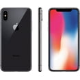 thumbnail image 2 of Restored Apple iPhone X 256GB A1901 Unlocked GSM Phone w/ Dual 12MP Camera Space Gray (Refurbished), 2 of 4