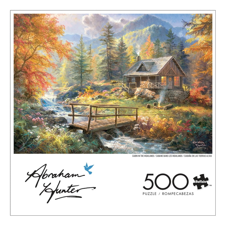 Buffalo Games Abraham Hunter 500-Piece Jigsaw Puzzle photo 4