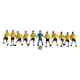 thumbnail image 1 of 11 figuras de juguete de futbolistas en miniatura, chicos de fútbol, ​​minifutbolistas de 2 pulgadas de altura Jugador amarillo, 1 of 9