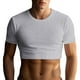 thumbnail image 1 of Camiseta corta teñida con nudos para hombre: cuello redondo, manga corta, prenda de entrenamiento para verano., 1 of 4