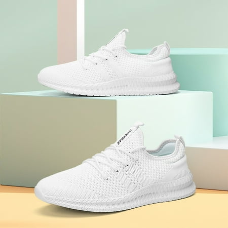 

Damyuan Girls Boys Running Shoes Trendy Knit Breathable Lightweight Slip On Comfy Athletic Shoes Outdoor Non Slip Walking Shoes For Children Kids Sneakers Spring And Summer
