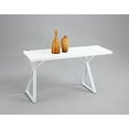 thumbnail image 2 of Chintaly Imports Console Table in White, 2 of 4