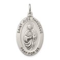thumbnail image 3 of 925 Sterling Silver Saint Jude Thaddeus Medal, 3 of 6