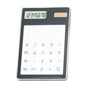 Feltree Transparent Calculator, Solar Computer, Calculator with Solar Calculator, Screen Calculator,