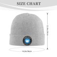 thumbnail image 2 of Charlotte Fc Hat Knitted Winter Beanie Warm Acrylic, 2 of 6