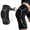 Black-Left, variant on HIJUNE 2027 Upgrade Knee Sleeve, Adjustable compression brace with dial system for running support, Unisex Design adjustable fit comfortable