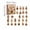 Chicken Advent Calendar C, variant on MInHoues Farm Chicken Advent Calendar 2026, 24 Days of Christmas Countdown Calendar with 24 PCS Farm Chicken 2D Acrylic Hanging Ornaments, Xmas Gift for Farm Animal Lovers Kids Girls Country