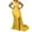 Yellow, variant on Black Womens Dresses Women One Shoulder Long Prom Dress Elegant Bodycon Maxi Formal Party Evening Gowns With Slit Dresses for Women 2024