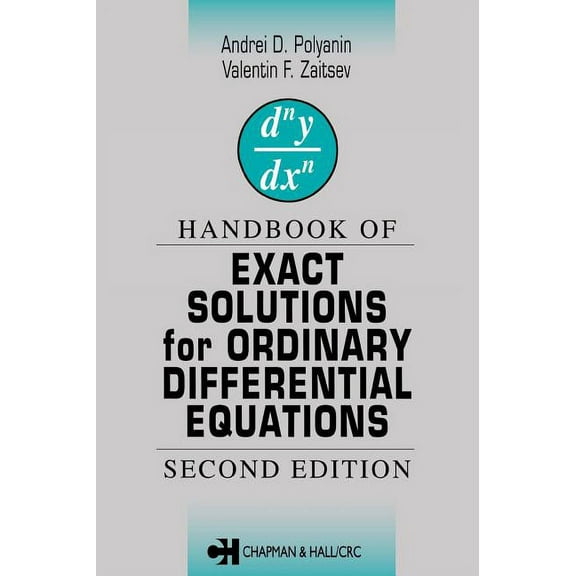 Handbook of Exact Solutions for Ordinary Differential Equations, (Hardcover)