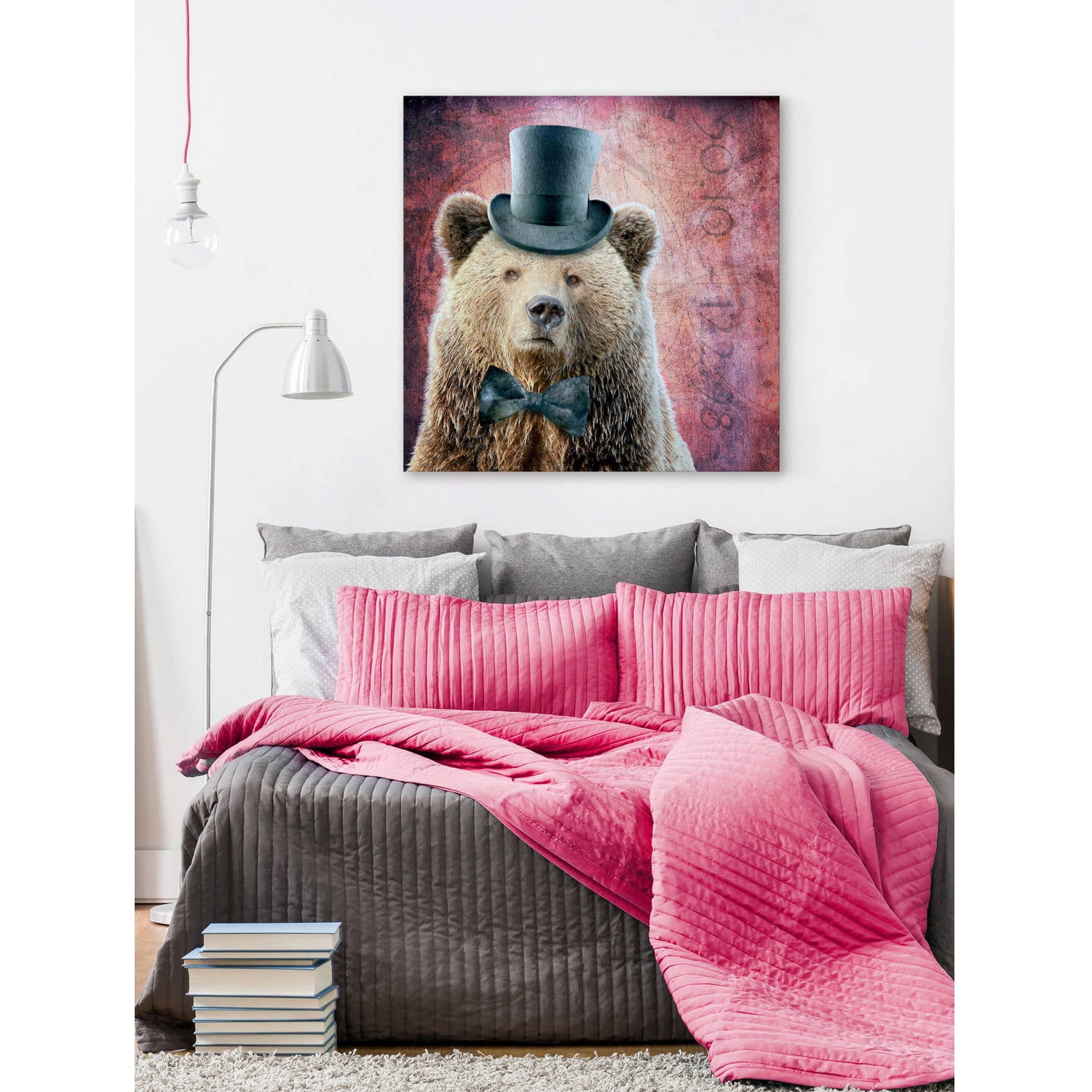"Putt'n on the Ritz" by Morgan Jones Painting Print on Wrapped Canvas