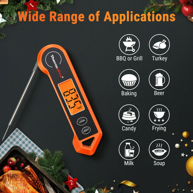 ThermoPro TP19 Waterproof BBQ Thermometer Instant Fast Reading