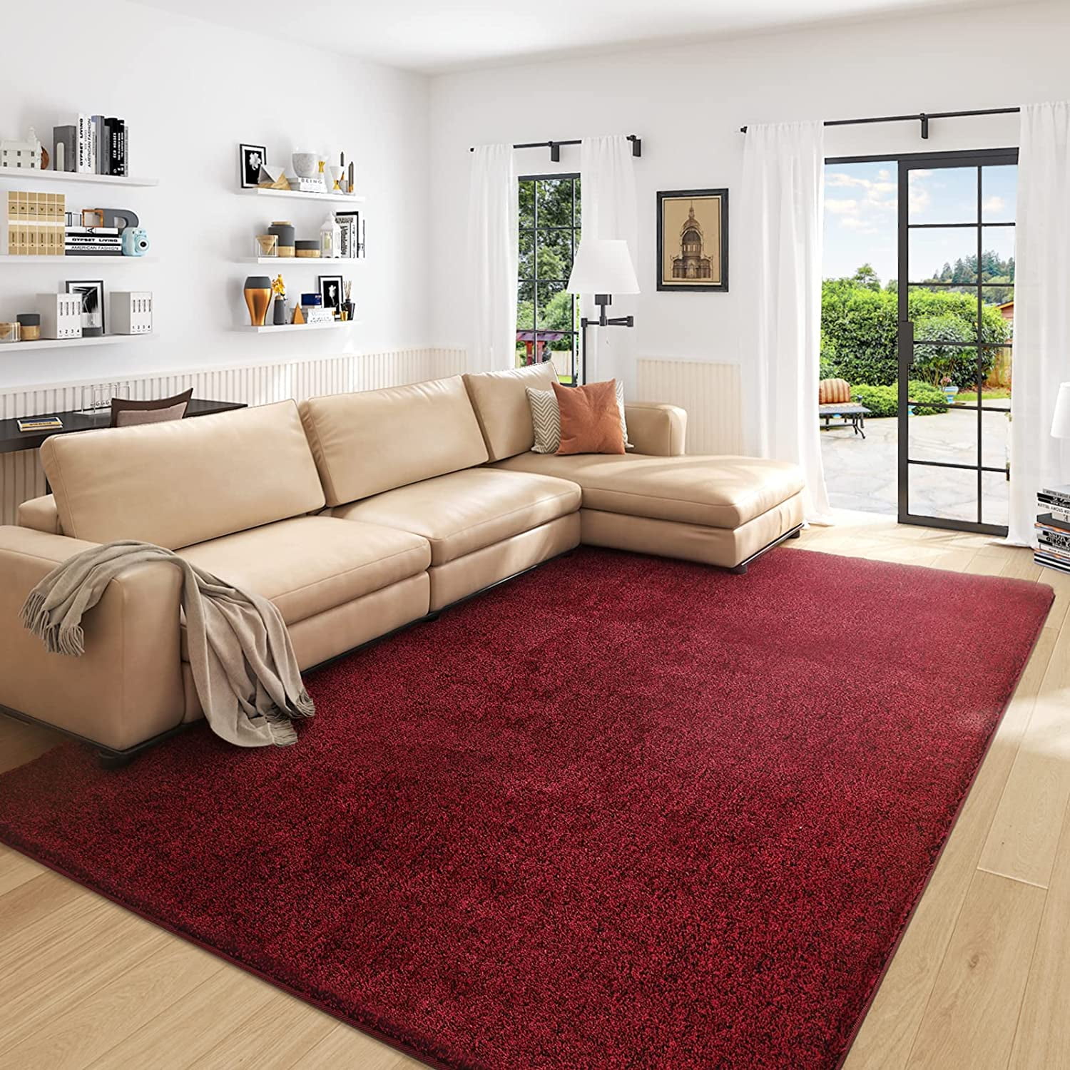 Suzh Color G Area Rugs 3x5 Feet Bedside Floor For Bedroom Machine