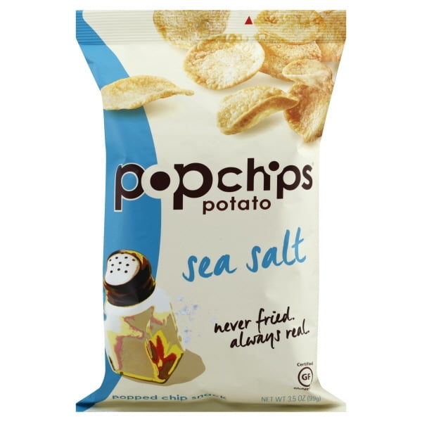 Popchips Sea Salt Potato Chips, 3.5 Oz.