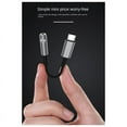 thumbnail image 3 of USB Type C to 3.5mm Earphone Jack Digital Audio Adapter Converter USB C to 3.5 mm Headphone Aux Cable Black, 3 of 10