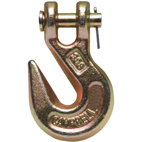 RAParts Set of Four New 5/16" Grab Hooks Clevis Tow Chain Hook Flatbed Truck Trailer Tie Down