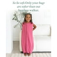 thumbnail image 3 of PurComfy Supersoft Toddler Sleep Sack With Feet 1.0 Tog, Premium Bamboo Viscose Sleep Sacks With Legs 2-Way Zipper Sleep Bag Walker 15-24 Month, Blush, 3 of 9