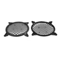 thumbnail image 4 of Cubierta De Altavoz 6" Negro Malla De Plástico, Protector De Parrilla De Subwoofer Woofer 2Pcs, 4 of 6