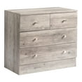 thumbnail image 2 of Ktaxon 4 Drawers Dresser Chests for Bedroom, Wood Chset of Drawers,Dressers Organizer for Bedroom, Living Room,Hallway, Gray, 2 of 11