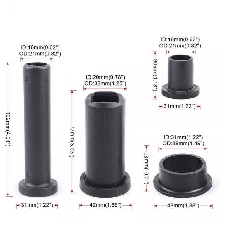 12Pcs Rear A-Arm Short Bushing Kit for Polaris Sportsman Mv7 700 2005 12Pcs Rear A-Arm Short Bushing Kit for Polaris Sportsman Mv7 700 2005