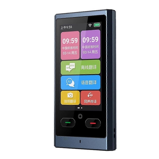 Z9 Translation Machine Smart Voice Photo Scanning Instant Offline Portable Translator AI Recording Business Travel