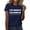 Navy, variant on MEICHEN I'm Mom's Favorite Print Shirt Mother's Day T Shirts for Women Summer Fashion Clothing Tops