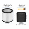 thumbnail image 7 of TSV Replacement Cartridge Filter Compatible with Shop-Vac 90304 90350 90333, Fit Most Wet Dry Vacuum Cleaners 5 Gallon and Above, 7 of 7