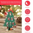 thumbnail image 4 of UPGRATOR 1Pc Wooden Christmas Tree Decor Mini Xmas Tree for Wedding Festive Atmosphere, 4 of 4