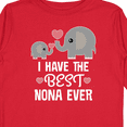 thumbnail image 4 of Inktastic Best Nona Ever Grandchild Gift Boys or Girls Long Sleeve Toddler T-Shirt, 4 of 5