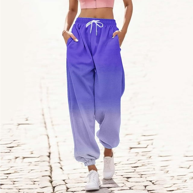 Simua Summer Pants for Women Loose Pants with Pockets