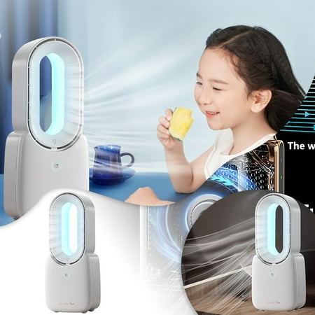 

Fan Double Circulation Fan Home Office USB Electric Fan High Wind Silent Vertical Air Conditioning Fan Convenient Small Fan Birthday gifts for Fishing