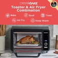 thumbnail image 3 of BLACK+DECKER Crisp 'N Bake™ 6-Slice Digital Air Fry Toaster Oven, 3 of 9