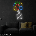 thumbnail image 4 of Glowneon Letter Balloon Neon Sign, Letter Balloon Bedroom Led Decor, 4 of 4