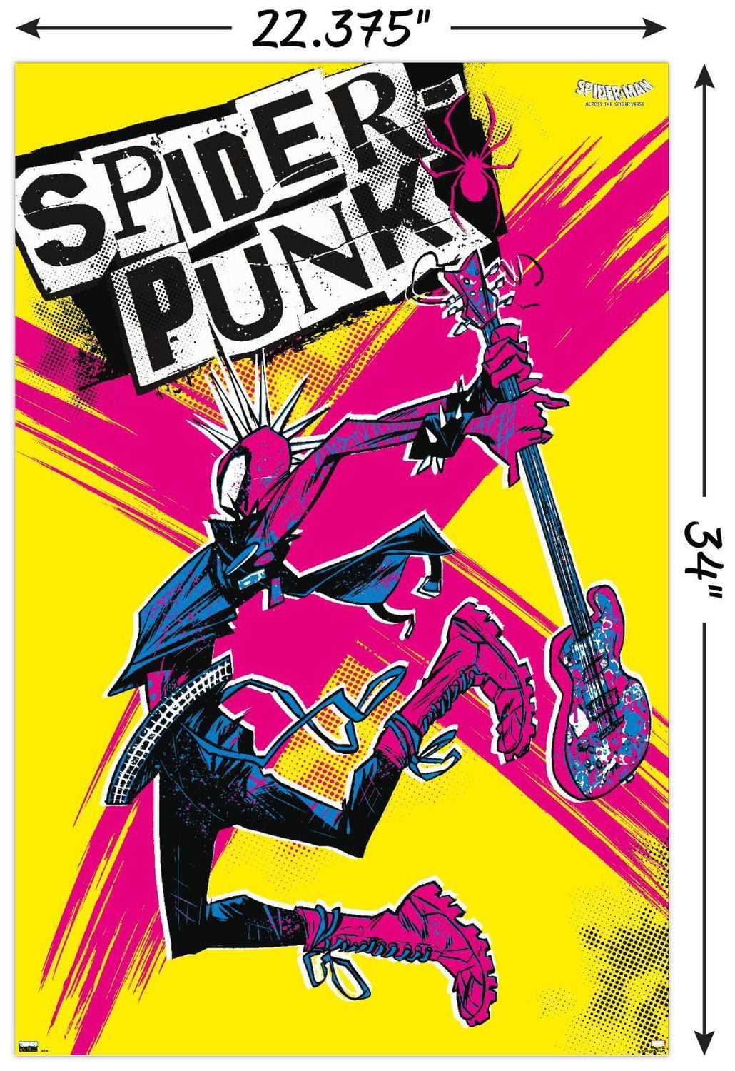 Marvel Spider-Man: Across The Spider-Verse - Spider-Punk Wall Poster