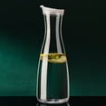 TEVEQ Promotion!Glowing Stones,Large White (clear) Plastic Carafe