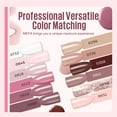 thumbnail image 2 of Kit de esmaltes de uñas en gel MEFA, 19 unidades con luz UV, 12 colores, 6 W, 2 of 9