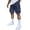 Navy, variant on Men's Casual Cargo Shorts, American Style 5-Pocket Design, Versatile Work Shorts for Daily Outdoor and Hiking Navy 3XL