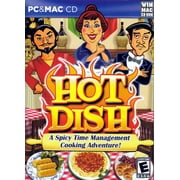 HOT DISH PC & MAC CDRom Software Game - A Spicy Time Management Cooking Adventure