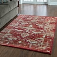 thumbnail image 3 of Linon Home Decor Serape Area Rug Collection, Red, 8' x 10.6', 3 of 4